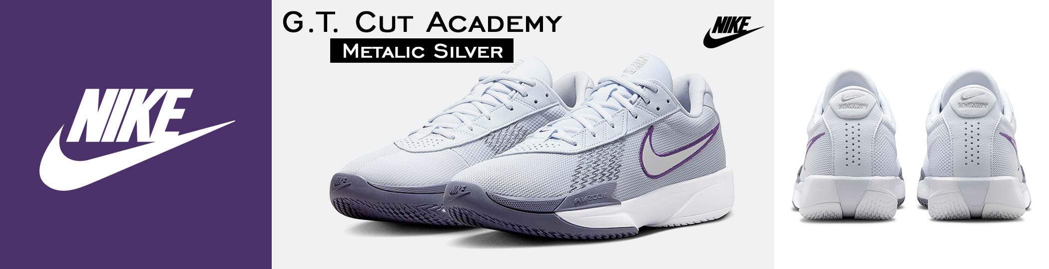 Nike G.T. Cut Academy - Metalic Silver