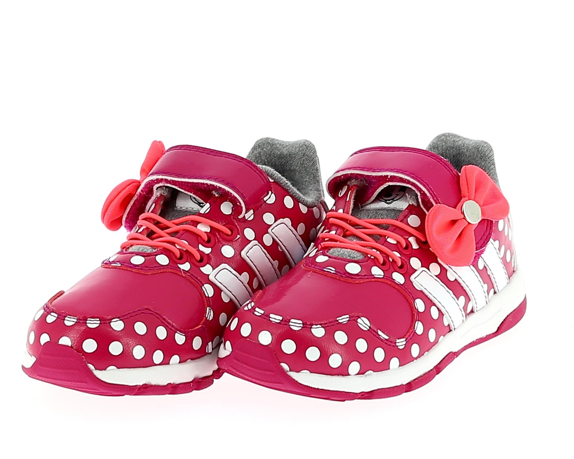Adidas Zapatillas Disney Minnie Mouse CF Infantil (rosa/blanco)