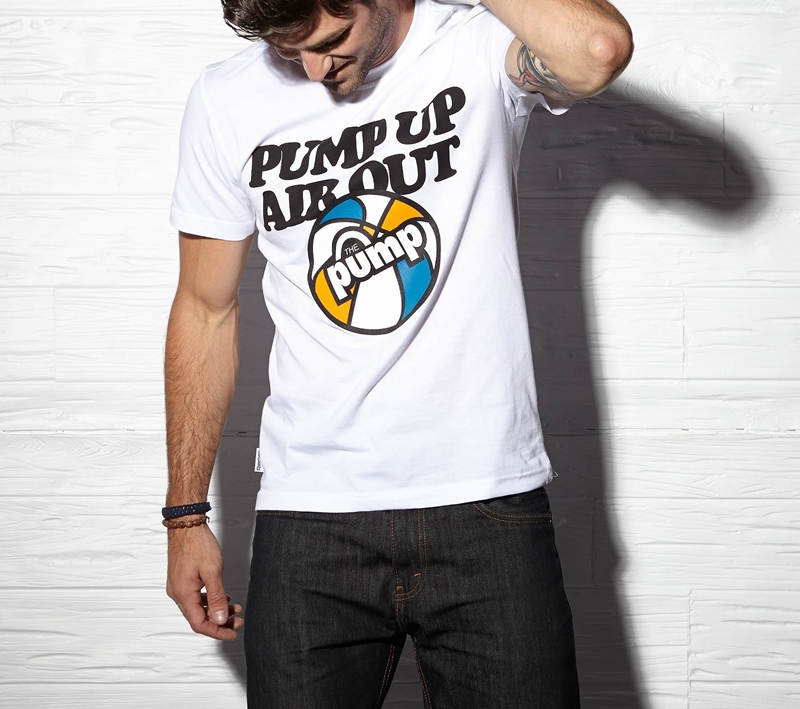 reebok pump t shirt