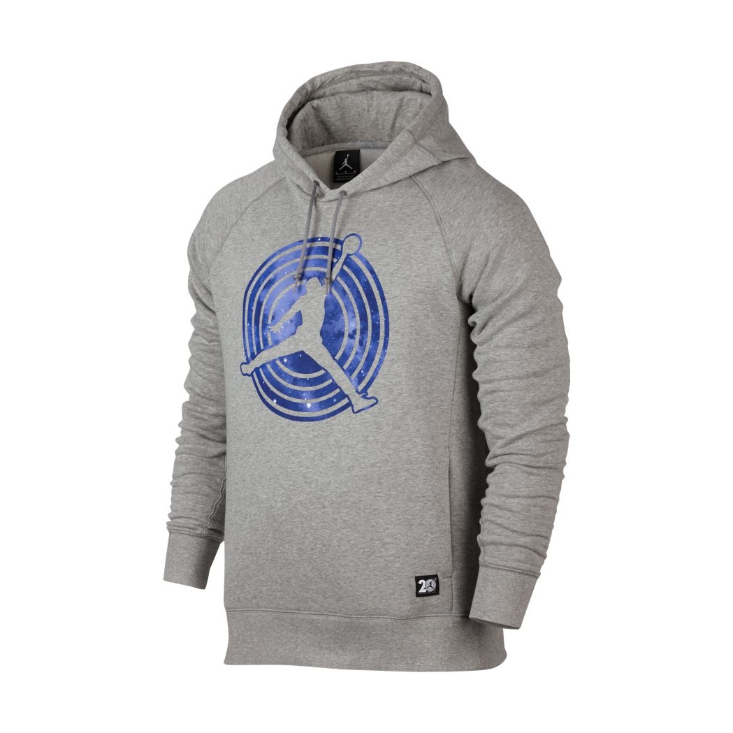 Jordan AJ 11 Fleece Hoodie (063/dk grey heather/black)