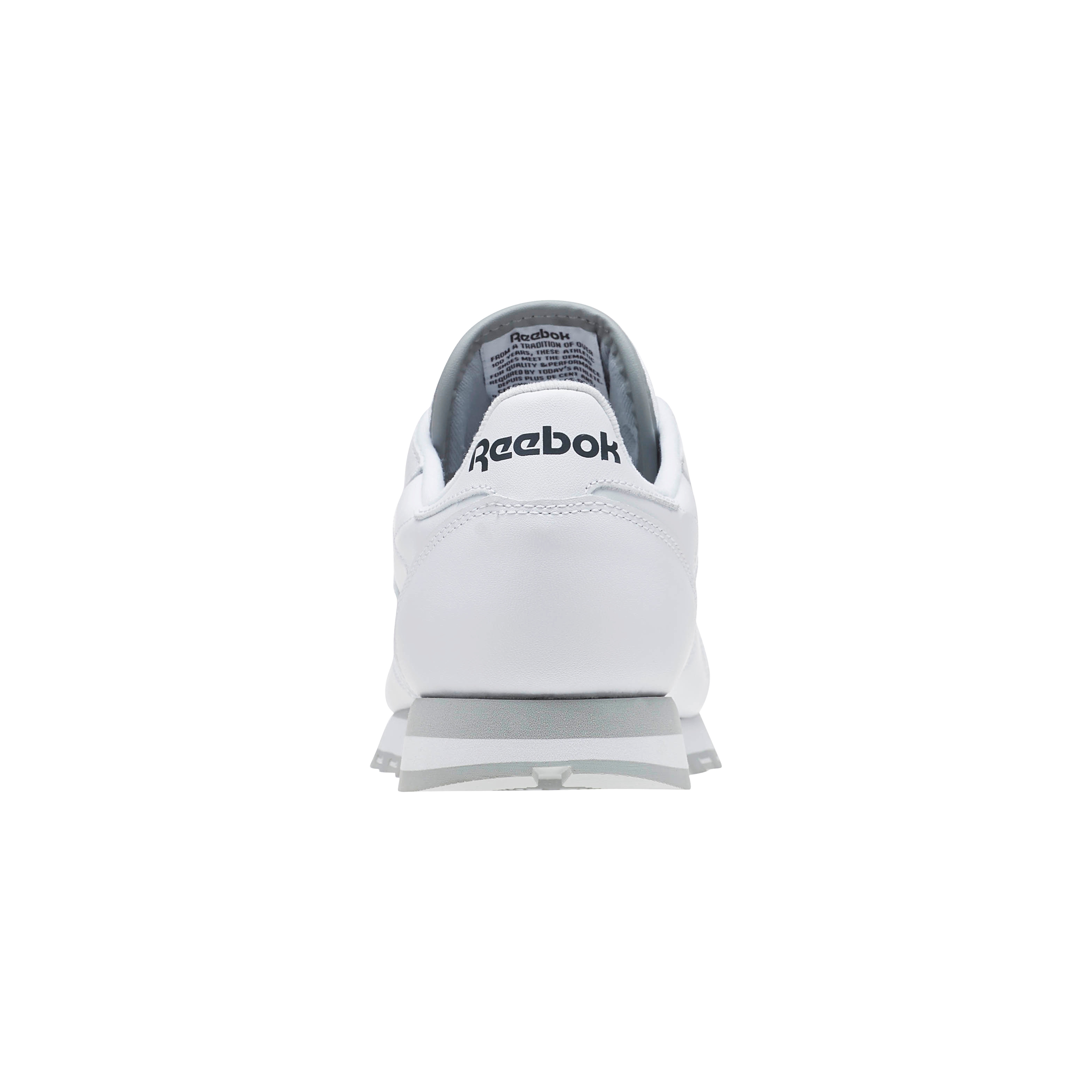 reebok classic leather white gray