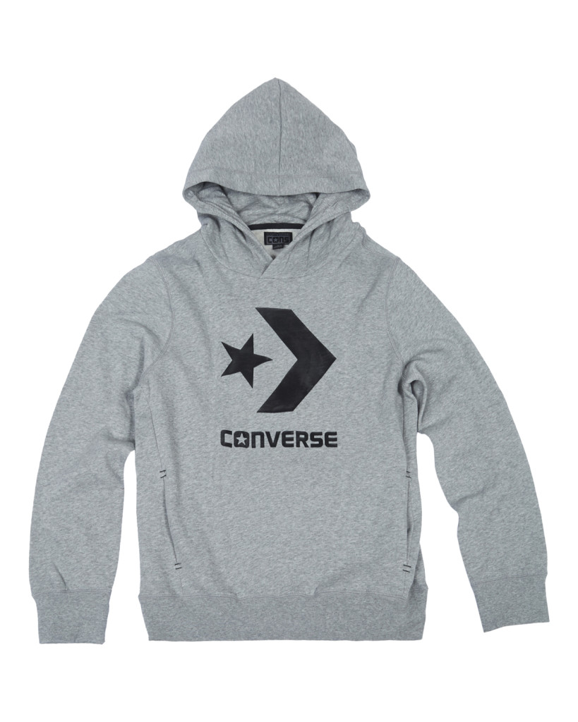 Quagga microscópico Consentimiento Converse Sudadera Hombre Core Popover (gris)