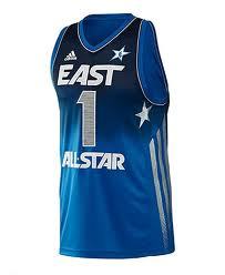 Adidas Camiseta Derrick Rose All Star Este (azul/plata)