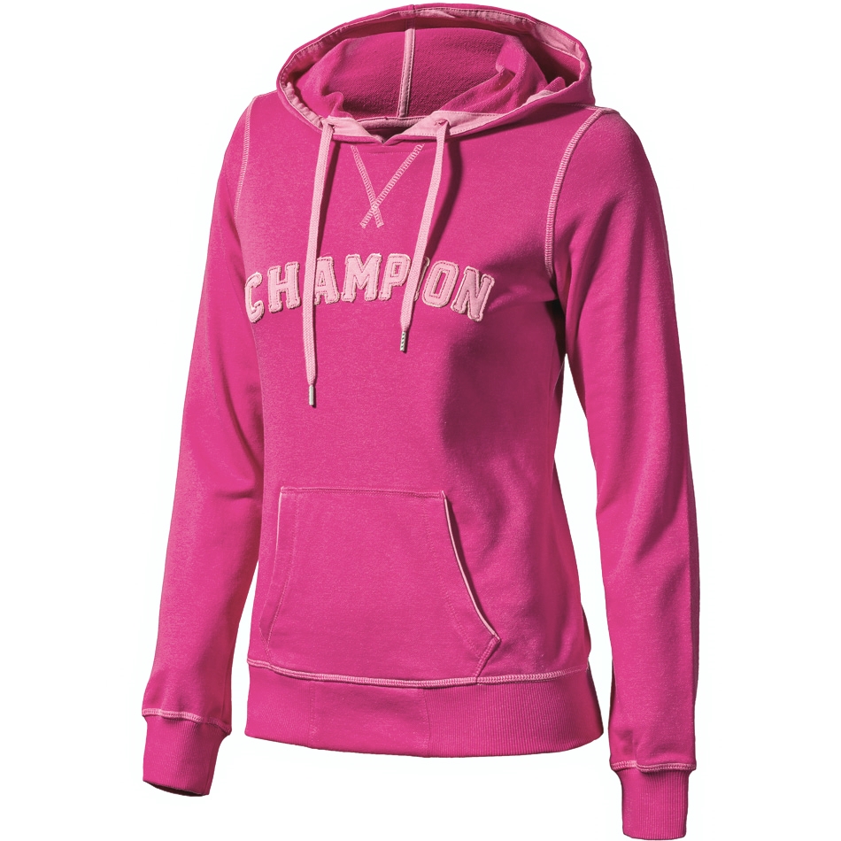 sudadera champion rosa mujer