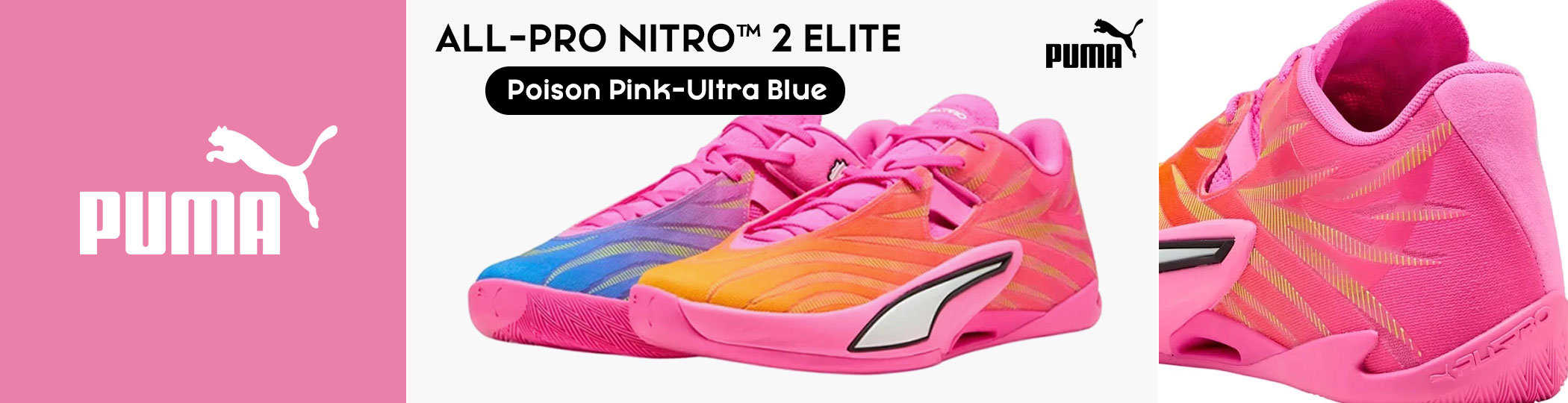 Puma All-Pro NITRO™ 2 Elite Poison Pink-Ultra Blue