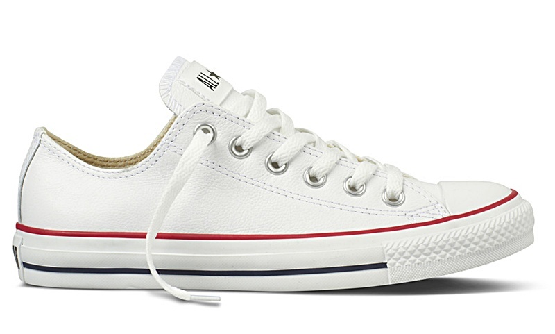 Converse all star de piel clearance
