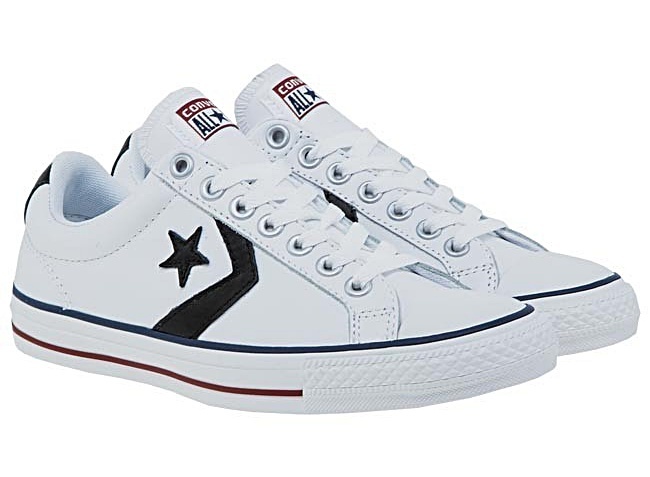 converse player blancas