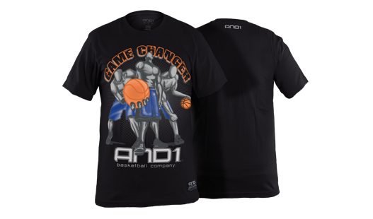 Camiseta And1 Damask (negro)