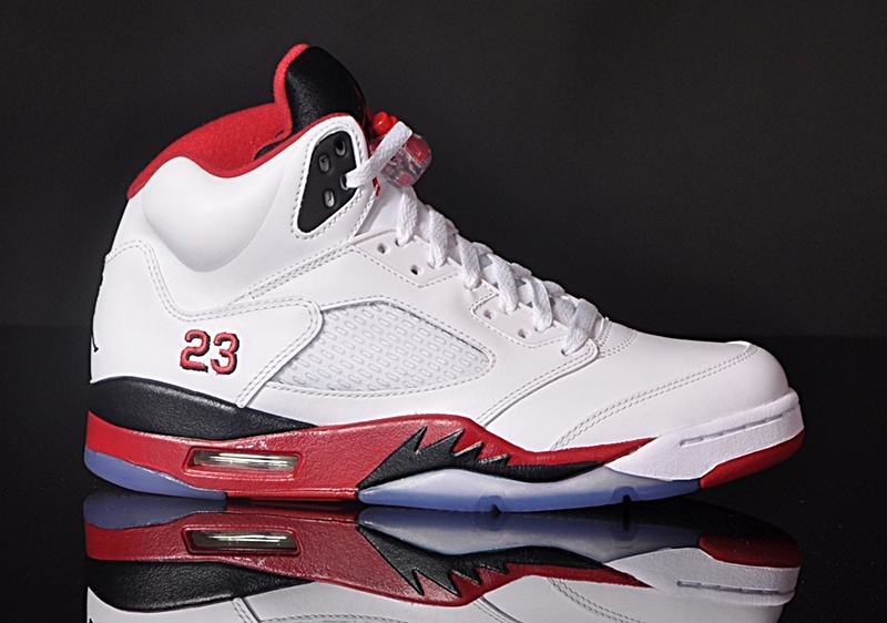 jordan 5 rojos