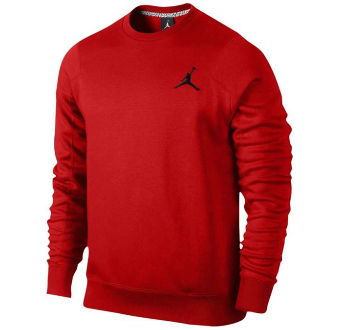 sudadera air jordan roja