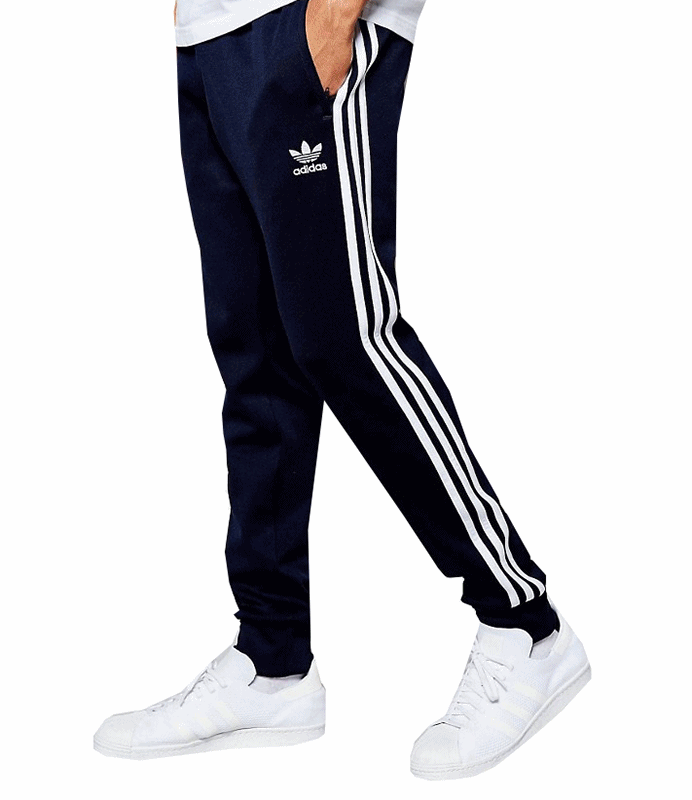 Superstar Cuffed Track Pant (Navy)