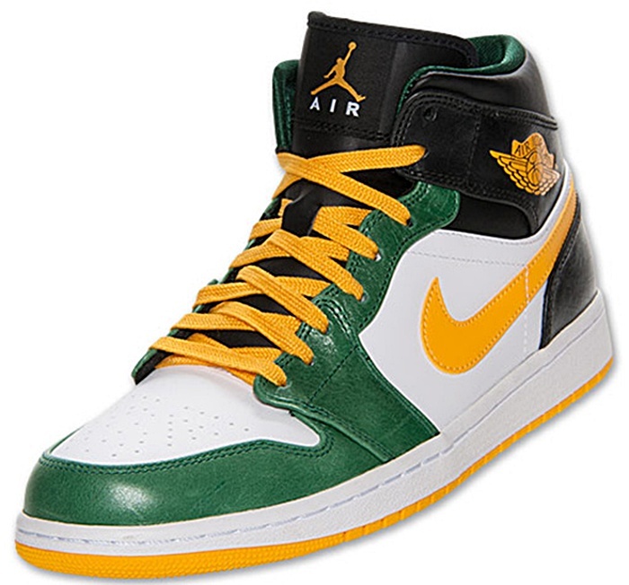 tênis nike air jordan 1 retro high verde