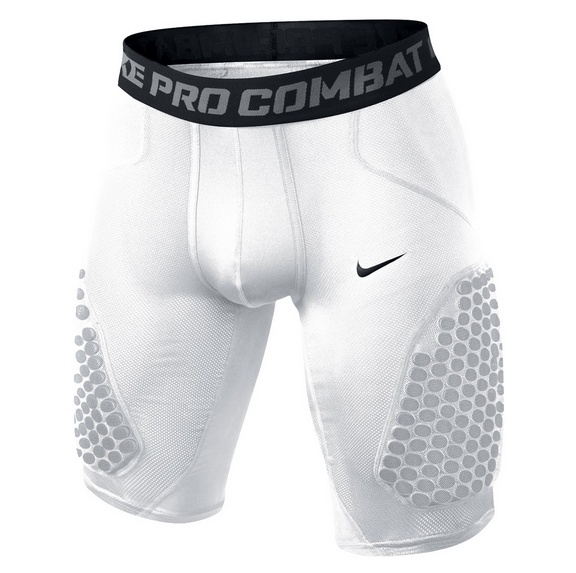 Bronceado Mujer Coro Nike Short Pro Combat Hyperstrong Compression Low (100/blanco)