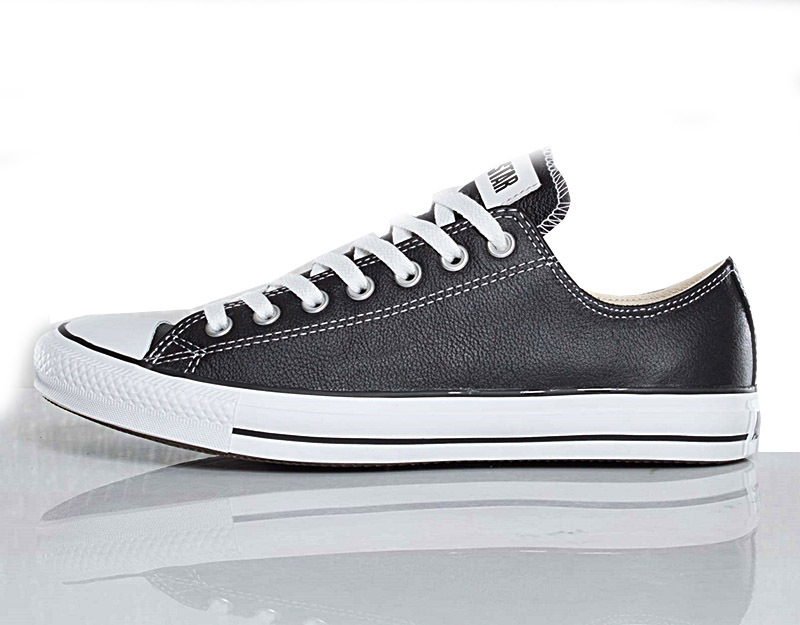 converse de piel negro converse de piel negro