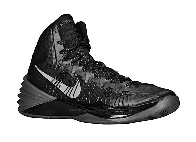 Nike Hyperdunk 2012 Black And White Low