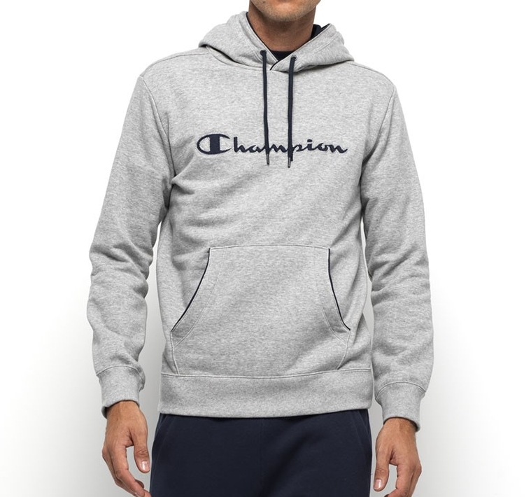 Sudadera Athletic Logo (gris/marino)