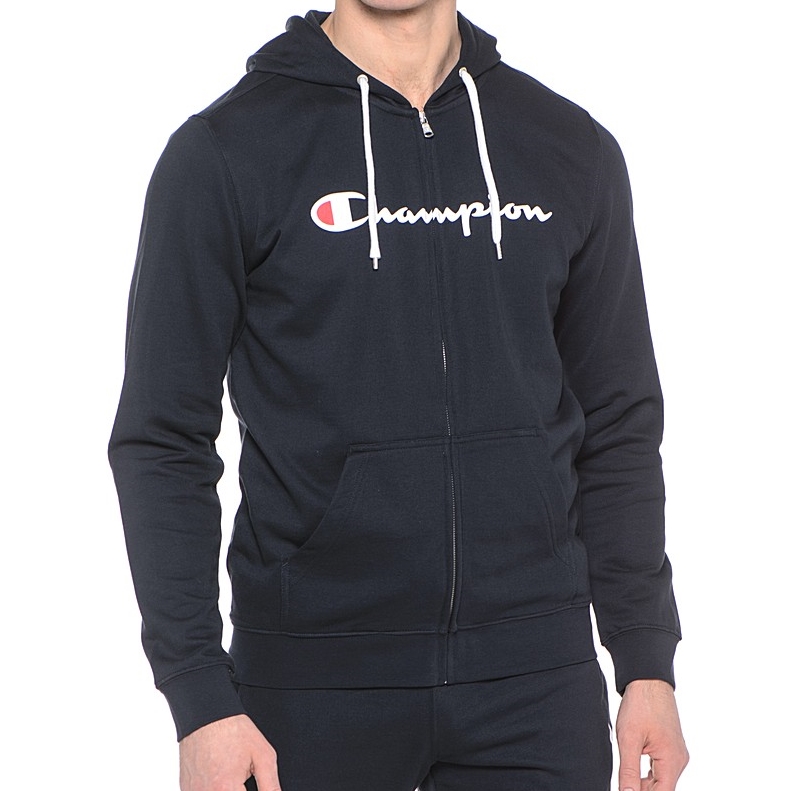 Sudadera CHAMPION Hombre LOGO Azul - Quien tiene el mejor precio? - Nau