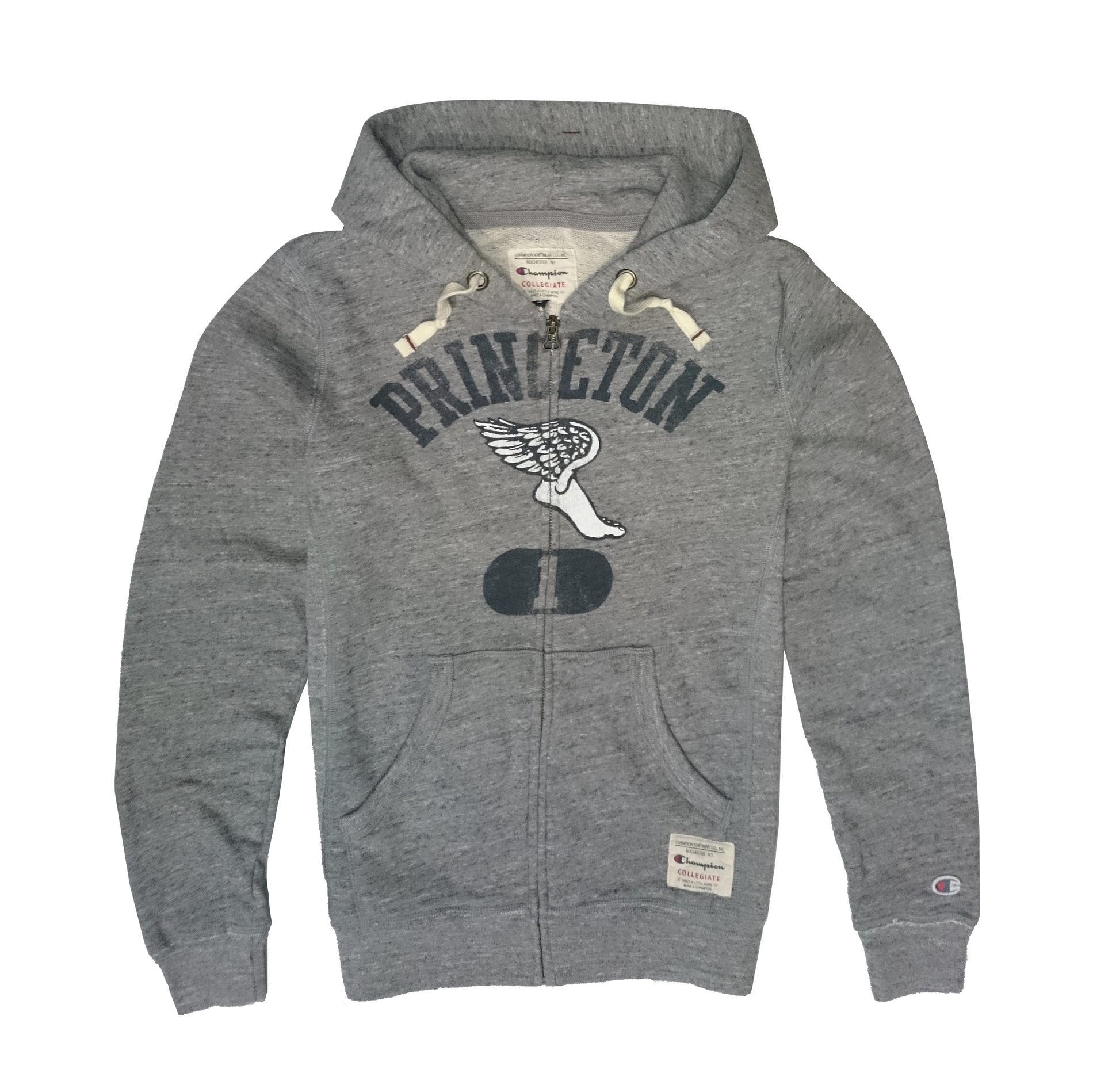 Champion Sudadera Full-Zip Collegiate Of Princeton (gris oscuro)