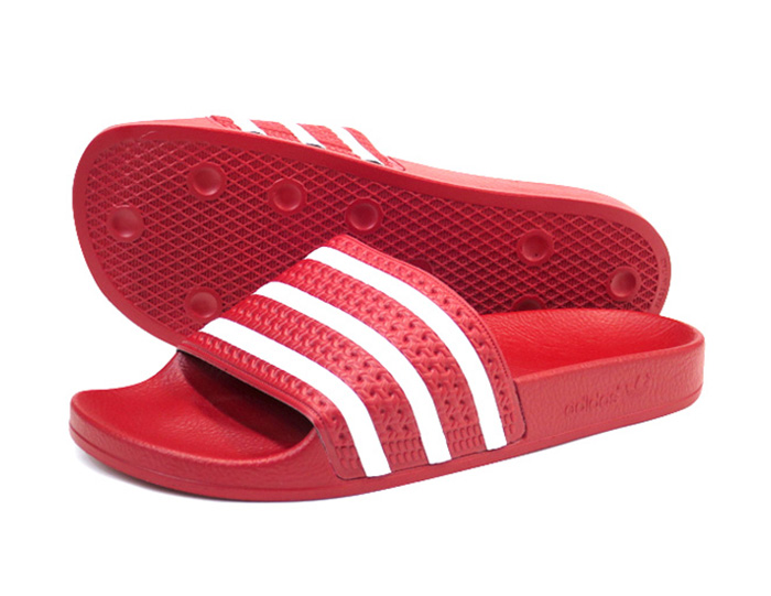 Adidas Adilette (rojo/blanco) - manelsanchez.com