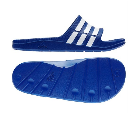 Chanclas Adidas Duramo (royal/blanco)