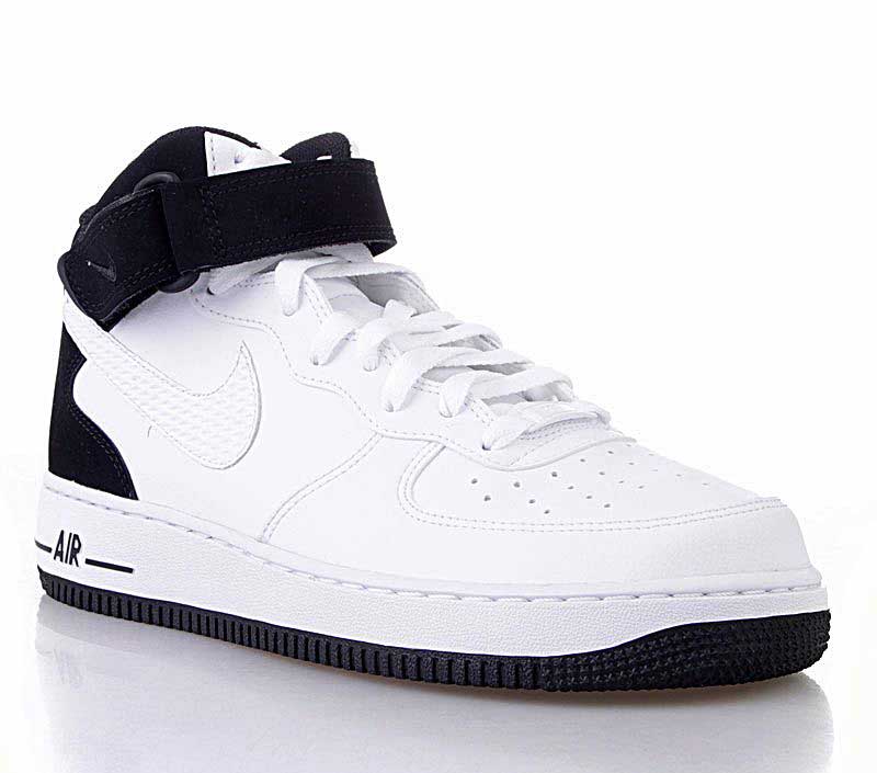 nike air force 1 blanco con negro