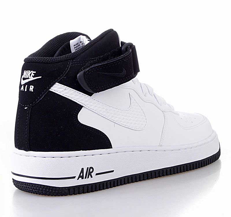 air force blanco y negro