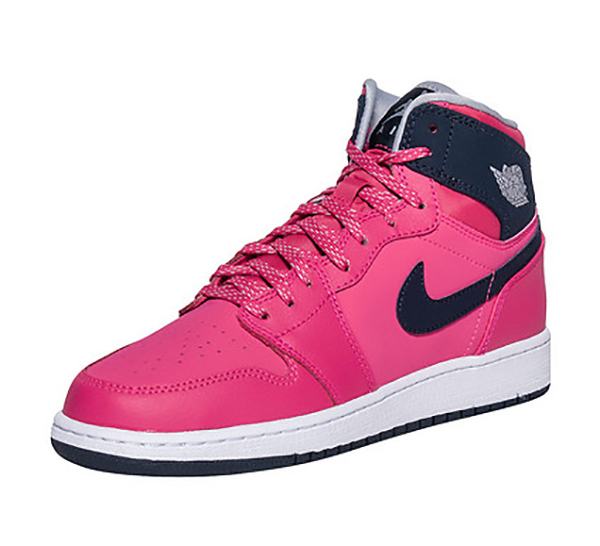 pink and white aj 1