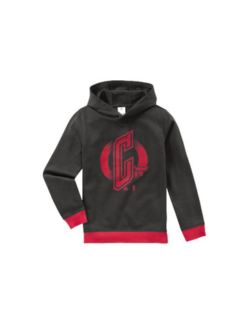 Adidas Sudadera Niño NBA Bulls (negro/rojo)