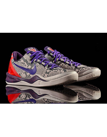 Kobe 8 System "Mine Grey" (003/gris/purple/rojo)