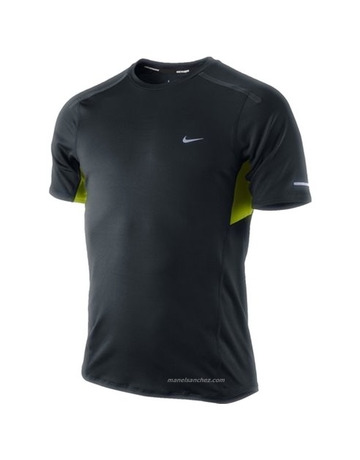 Nike Camiseta  Running Denier (negra)