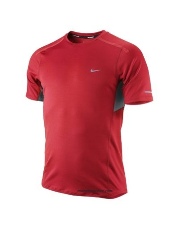 Nike Camiseta  Running Denier (rojo)