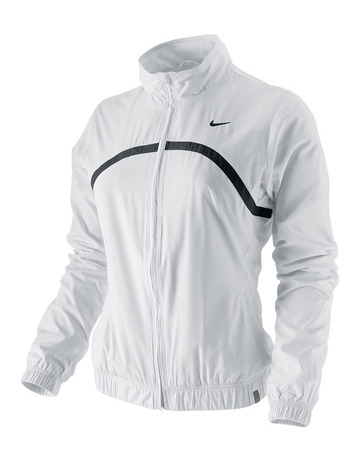 Nike Chaqueta Border Woven Tennis Jacket (100/blanco)