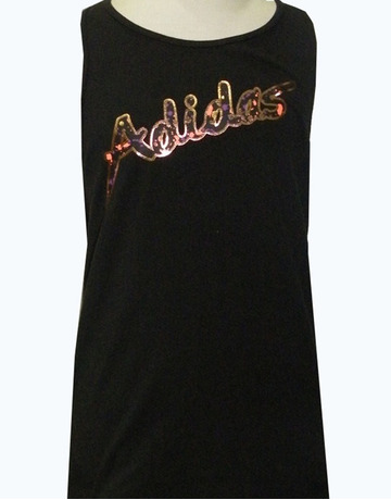 Adidas Camiseta Niña Y Girl Tank (negro)