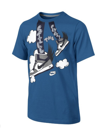 Nike Camiseta Bball Sneaker DNA (8-15 años)(483/azul)