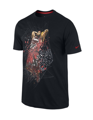 Camiseta LeBron Remaster (010/negro)