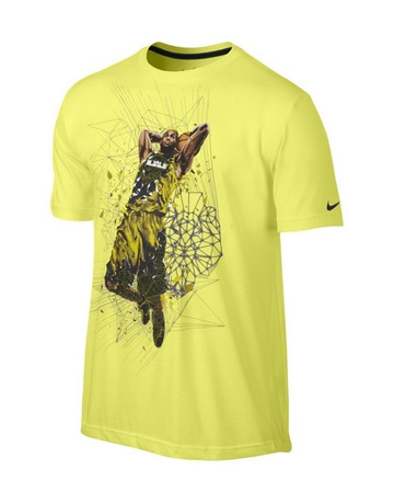 Camiseta LeBron Remaster (763/amarillo)