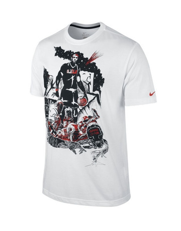 Camiseta LeBron Game Over (100/blanco)