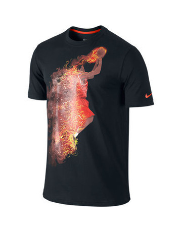 Camiseta Kevin Durant On Fire (010/negro)