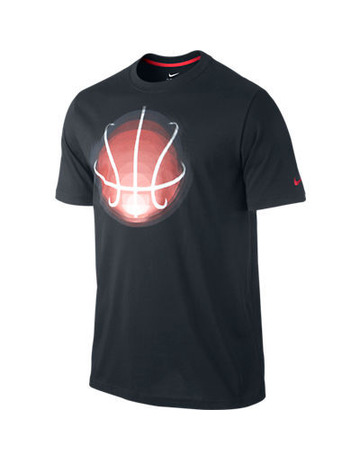 Camiseta Glow Ball Optic (012/negro/rojo)