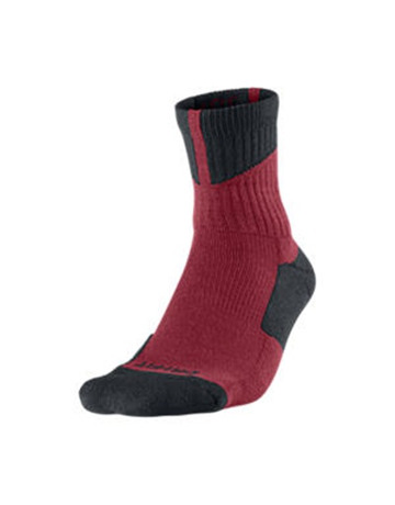 Air Jordan DriFit High Quarter Socks (695/rojo oscuro/negro)