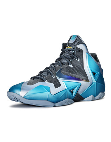 Lebron XI "Armory Slate" (401/azul/gris/negro)