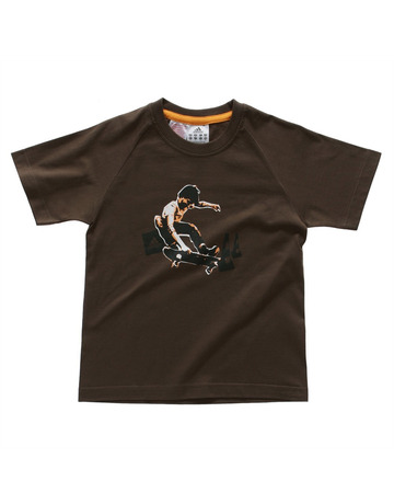 Adidas Camiseta Alive & Skating (marron)