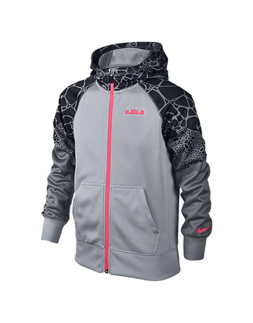 Lebron Sudadera Niño Hero PF Full-Zip (012/gris/hiperponche)