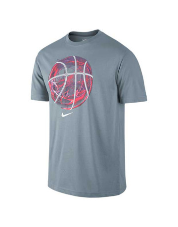 Camiseta Nike Basket Sgx Smoke Ball (075/gris)