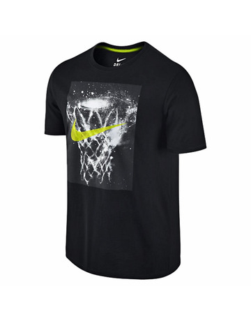 Nike Camiseta SGX Galaxy Net (010/negro/volt)