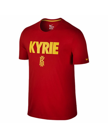 Nike Camiseta Kyrie Irving (657/rojo/amarillo)