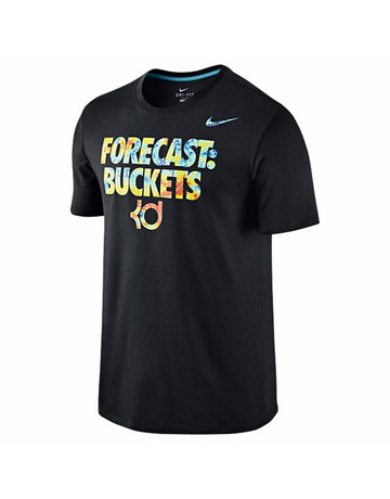 Camiseta KD Forecast Buckets (010/negro/multicolor)