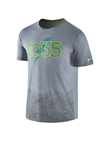 Camiseta KD 35 (088/gris/negro/verde)