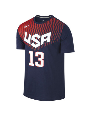 Camiseta Nike USA #13# James Harden (451/navy/rojo/blanco)