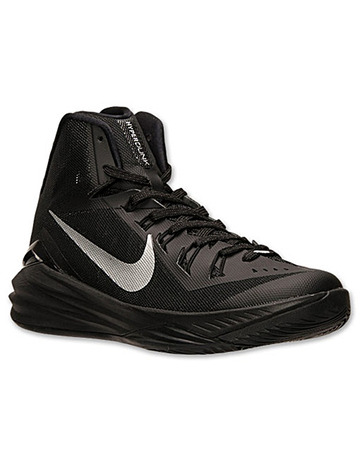 Nike Lunar Hyperdunk 2014 "NightBlack" (001/negro/plata)